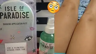 Best Self Tanner Ever? Isle of Paradise Tanning Water Medium (pale skin/fair) 2019