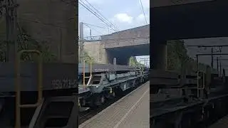 traxx met staaltrein #train