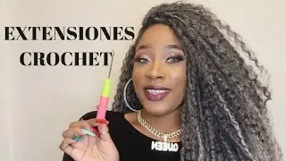 EXTENSIONES CON GANCHO CROCHET COMPRADA EN ALIEXPRES  ( Daniela P.R )