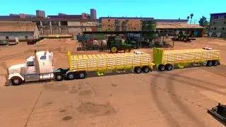 Western Star 4900 FA | 80 Toneladas Cemento | Doble Remolque Plataforma Ferbus