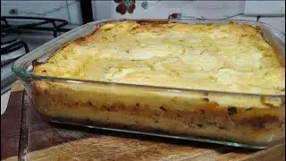 ESCONDIDINHO DE FRANGO COM BATATA