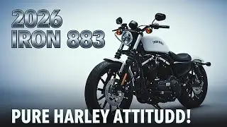 ЛЕГЕНДА ВОЗВРАЩАЕТСЯ! Обзор Harley Davidson Iron 883 2026 года.