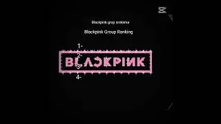 Black Pink Members Ranking No Hate💖❤️