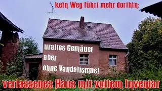 Lost Place: verlassenes Haus ohne Vandalismus | Night Riders Urbex