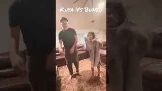 Kuya Vs Bunso who need more practice lol #siblinggoals  #familyvlog #fyptiktok #itsawrap #shortfeeds