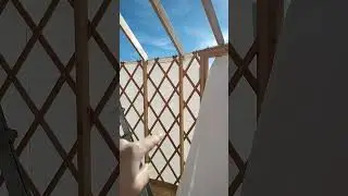 #homestead #yurt #yurtbuild