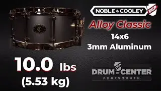 Noble And Cooley Alloy Classic Snare Drum 14x6