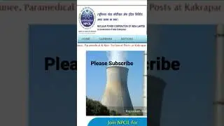 NPCIL Online Form 2023 Kaise Bhare | How to Fill NPCIL Online Form 2023 #shorts