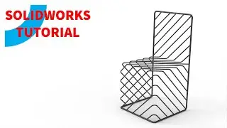 「DESIGN 415」 Unique Chair 15 | Solidworks tutorial