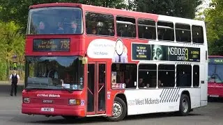 (11/10/2015) UK's First Low-Floor Double Decker - NXWM 4001 Optare Spectra R1NEG at Wythall