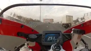 Максималка Buell EBR 1190RX на ЧТК (трекшен контроль - TC3)