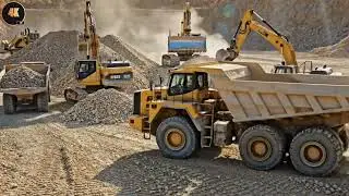 STUCKING RC TRUCKS & EXCAVATOR// RC MINING LIEBHERR  DIGGER// STONEBREAKER-AREA #rc #truck #viral
