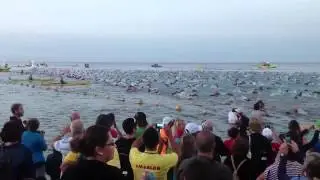 Salida Ironman Lanzarote  2012