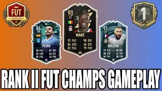 GETTING RANK 2 IN MY FIRST WEEKEND LEAGUE OF FIFA 22!! FIFA 22 FUT Champs Gameplay