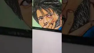 Thalapathy Vijay ||#oil Pastel Painting || @apiiart |#drawing |#art |#coloring
