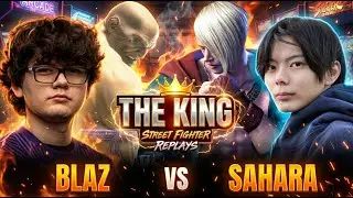 🔥 SF6 REMATCH ▰ BLAZ (Sagat) vs SAHARA (Ed) ▰ Street Fighter 6 | High-Level Set 🔥