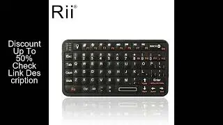 Rii 518BT Bluetooth Keyboard Mini Wireless Keyboard Mouse Remote Touchpad For Android TV Box PC
