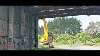 Goodbye old railway shelter | Otiria Rail Yard | 2022