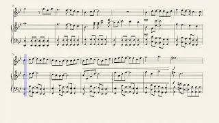 Chrono Story (piano + voice/violin)  by Arr. Lilianialoy