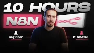 N8N FULL COURSE 10 Hours (Build & Sell AI Automation, No code)  🇲🇦 | كورس مجاني بالدارجة