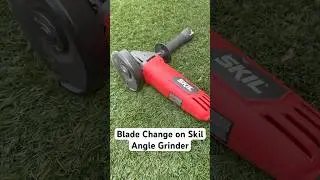 Blade Change on Skil Angle Grinder | Oddly Satisfying ASMR Sounds | DIY Tools