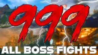 ALL ROUND 999 EASTER EGG BOSS FIGHTS IN BLACK OPS 6 ZOMBIES!