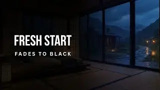 Fall Asleep Instantly: Piano Fades to Black Screen 🌧️ Fresh Start for a Positive Week