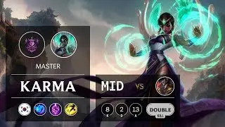 Karma Mid vs Twisted Fate - KR Master Patch 9.14