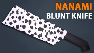 Nanami's BLUNT KNIFE || Jujutsu Kaisen || How to make origami Nanami Knife