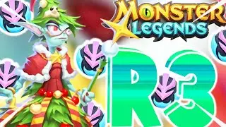 Monster Legends: Clara Claus Level 1 To 130 - Is This Abyssal Mythic Worth $50? | Monster REVIEW