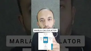 How to calculate plot size in marla | Marla Calculator #house #construction   