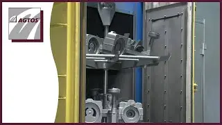 Gu&szlig;teile strahltechnisch bearbeiten