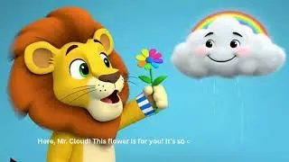 Leo the Lion: The Grumpy Cloud 🌈 Moral Stories for Kids & Toddlers