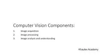 What is computer vision?