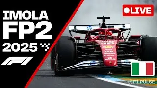 🔴F1 LIVE - Imola GP FP2 - Commentary + Live Timing