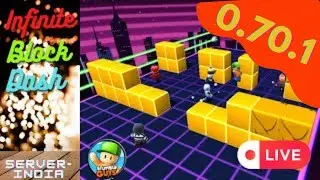 Infinite Block Dash 0.70.1 | Stumble Guys Live #stumbleguyslive #livestream #unlimitedcustomroom #bd