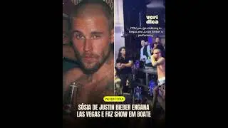 S&oacute;sia de JUSTIN Bieber ENGANA boate em LAS VEGAS 😂 #justinbieber