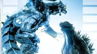 Bandai Action Figure Godzilla Against Mechagodzilla.