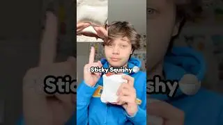 🍚DIY Paper Sticky Squishy!? #diy #diysquishy #squishy #papersquishy #fidget #papercraft #cute