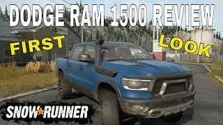 ОБЗОР МОДЕЛИ ПИКАПА SNOWRUNNER DODGE RAM GENERIC 1500