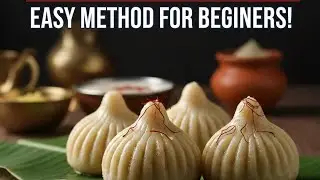 एकदा पाहिलात की मोदक खायची इच्छा आवरणार नाही 😍 | घरच्या घरी परफेक्ट #उकडीचेमोदक#ModakRecipe #ganpati