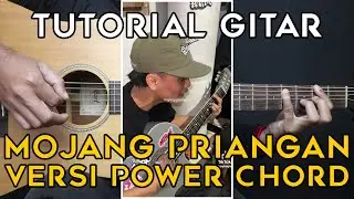 (TUTORIAL GITAR) MOJANG PRIANGAN - VERSI POWER CHORD VIRAL