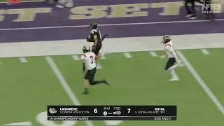 Dax Jenks Goes 71 Yards To Give Royal Eight Point Lead