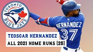 Teoscar Hernandez (#37) All 25 Home Runs of the 2022 MLB Season