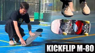 How to Kickflip M-80 with Mike Osterman | Freestyle trick Tip