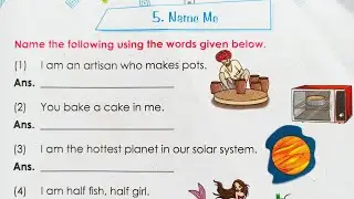 General Knowledge Series - 2024 | Std - 2 | Chap 5 - Name Me |  S&D Teacher| Hindi & English