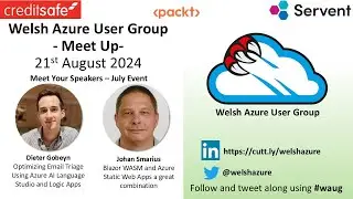 Welsh Azure User Group - August 2024 Event