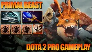 Primal Beast | Mid Lane Hard Tank Carry | DOTA 2 Pro Gameplay | E Zayn Gaming | 7.35B