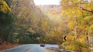 Autumn Road, North Georgia Mountain
