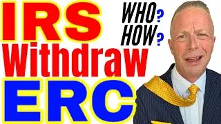 Оптимизация ERC от IRS! Как отозвать форму заявления ERTC 941-X. Налоговый вычет на удержание сотрудников.
